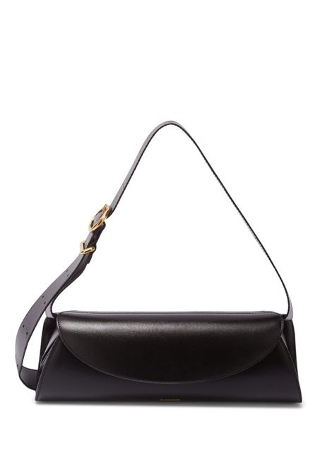 Borsa a spalla Cannolo in nero Jil sander - donna
